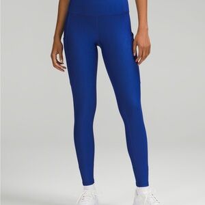 Lululemon Athletica Blue High-Waisted Leggings